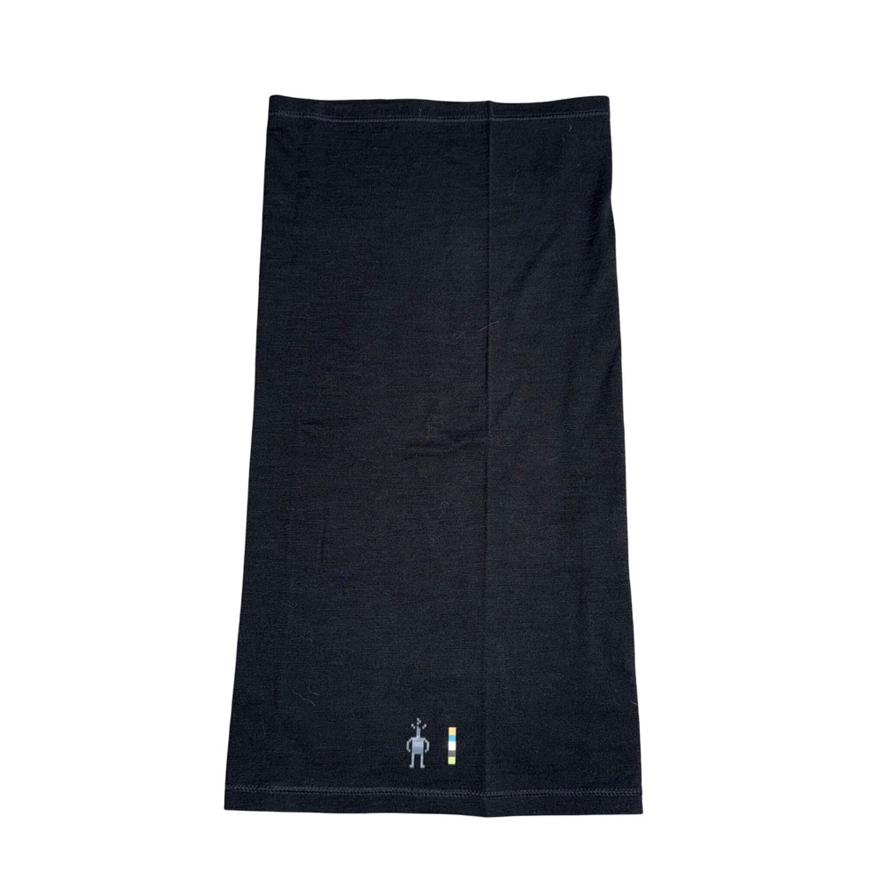 Smartwool Neck Gaiter Unisex One Size Black Excellent Merino Wool Blend Thermal